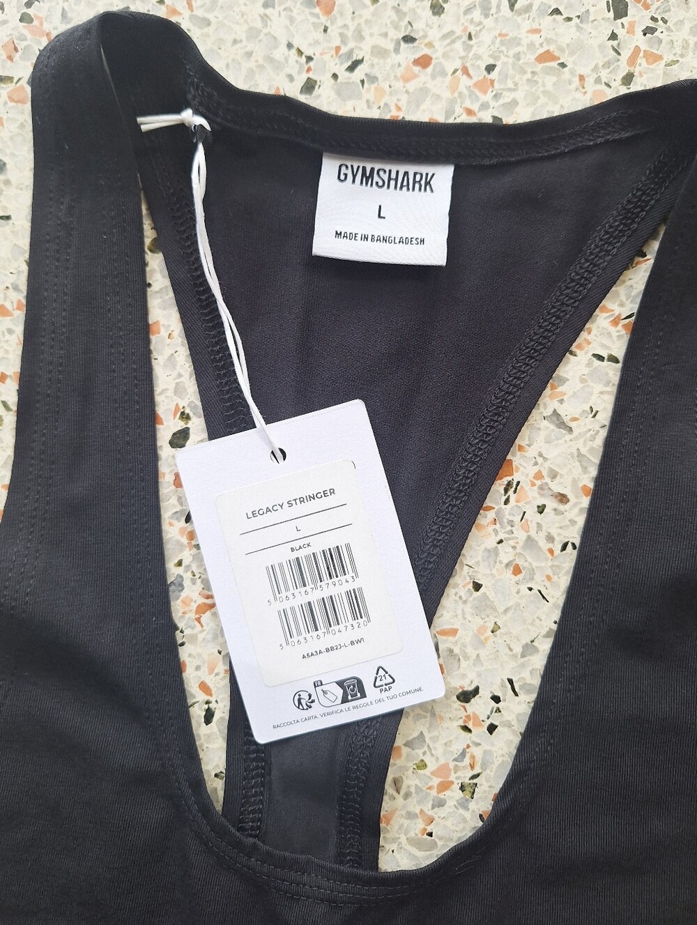 Gymshark Legacy Stringer Top - Picture 6 of 6